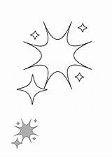 Free Glitter Sparkle coloring Page Template To Edit Online sketch template