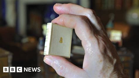 Stamp-sized book created for Queen Mary's doll house published - BBC News