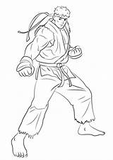 Street Fighter Coloring Pages  Free Printable For Kids sketch template