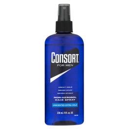 Consort For Men Non-Aerosol Hair Spray, Unscented Extra Hold, 8 fl oz (237 ml) | Rite Aid