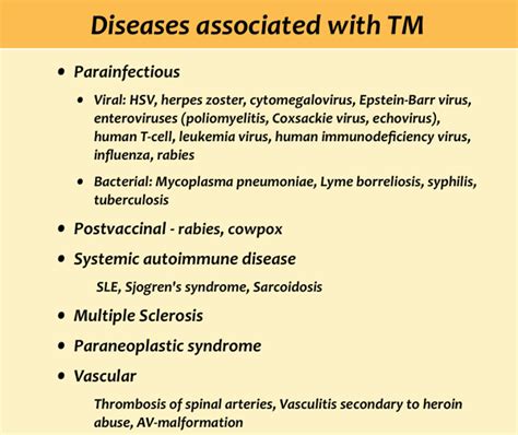 transverse myelitis,what to know?