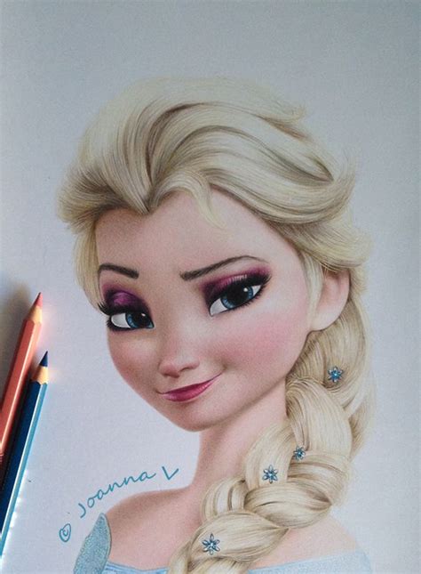 Elsa - WIP2 by Joanna-Vu on deviantART | Disney drawings sketches ...