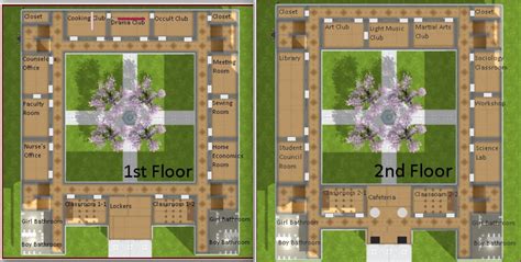 School layout - incorporating Deathcon1337's idea, and simplifying my proposal, so it's more ...