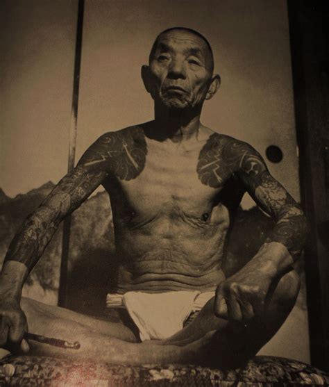 Japanese Gangster: Vintage Photos of Yakuza With Their Full Body Suit Tattoos ~ Vintage Everyday