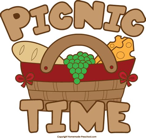 Picnic basket free picnic clipart 5 - WikiClipArt