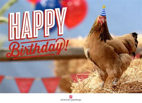 Chicken Playing Piano Birthday Song Ecard | Birthday songs, Playing piano, Happy birthday song