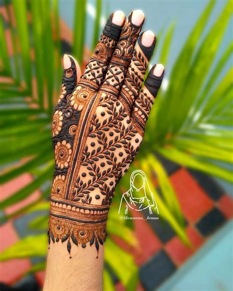 Mehndi Designs Front Hand, Circle Mehndi Designs, Latest Bridal Mehndi Designs, Mehndi Simple ...