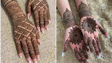 Mehndi Designs Karwa Chauth 2022: इस करवा चौथ पर इन ट्रेंडी और आसान ...