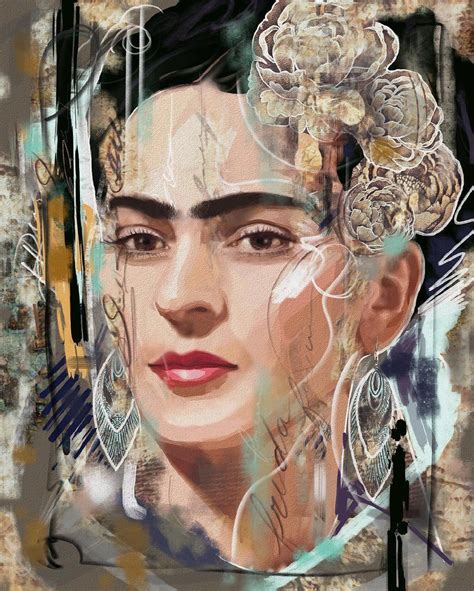 Pin by SepidBarfi on Farida kahlo | Kahlo paintings, Portrait art, Frida paintings
