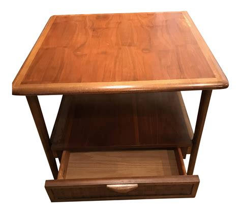 Vintage Lane Mid-Century Modern Walnut Nightstand Side End Table on Chairish.com | End tables ...