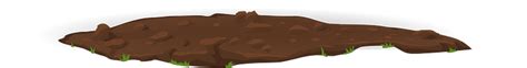 Brown dirt patch clipart. Free download transparent .PNG | Creazilla