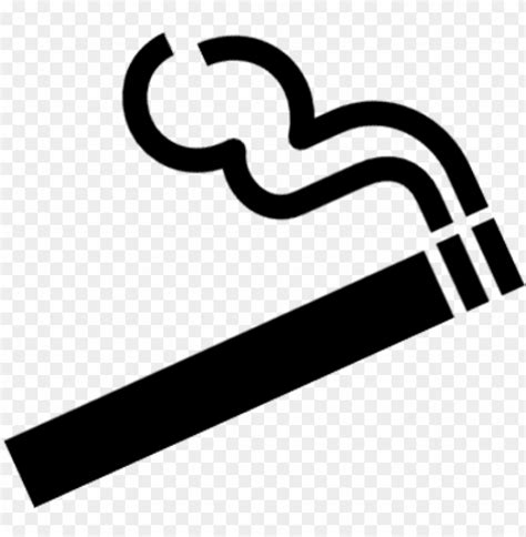 black and white clip art cigarette PNG image with transparent background | TOPpng