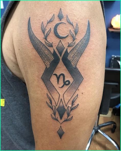 Share 78+ capricorn symbol tattoo - thtantai2