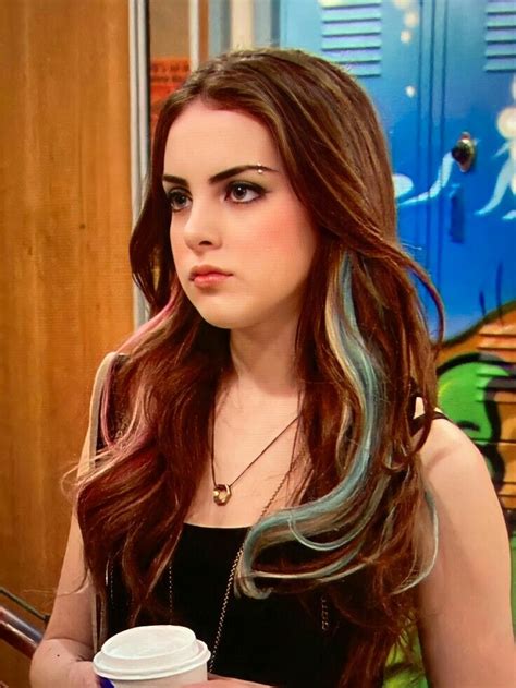 Jade Victorious Season 1 Hidden Hair Color, Two Color Hair, Elizabeth Gillies, Jade West Hair ...