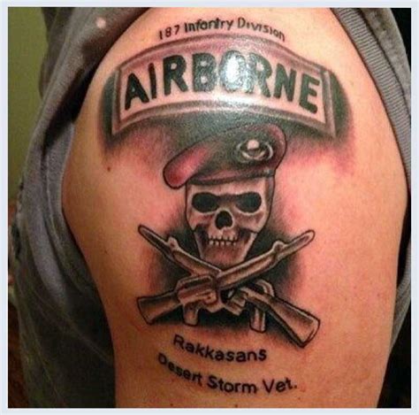 Army Infantry Skull Tattoo - What's New