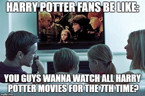 harry potter fans in a nutshell - Imgflip