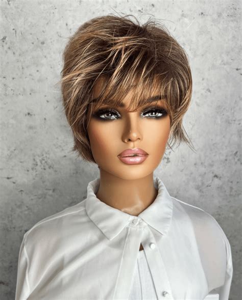Short Toffee Blonde Luxe Synthetic Wig - Steph