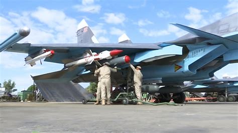 Russian Su-34 Fullbacks Fly First Syria Sorties Loaded With Air-To-Air ...