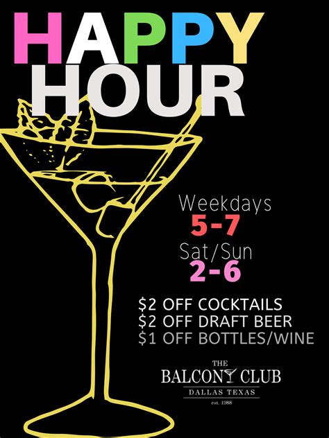 Balcony Club Lakewood Happy Hour Afternoons with Live Music Tickets, Multiple Dates | Eventbrite