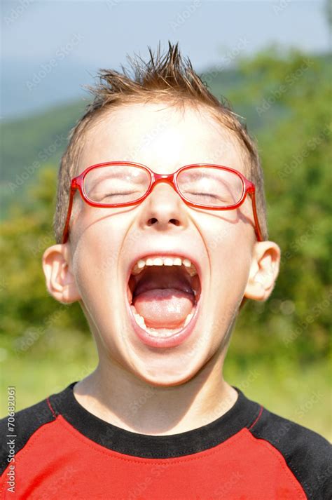 Open mouth children Stock Photo | Adobe Stock