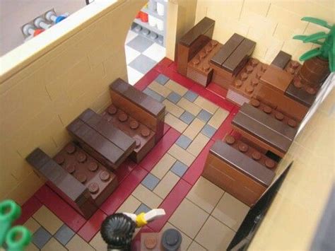 Pin by Amy Bah on lego | Restaurant interior, Legos, Food shop