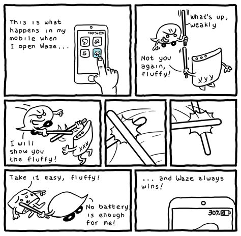 waze vs battery