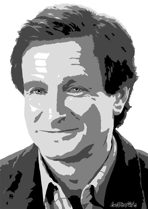 RIP Robin Williams by xXxButterflysxXx.deviantart.com on @deviantART Robin Williams, Painting ...