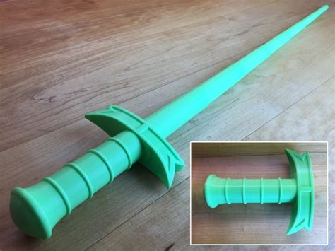 Retractable Toy Sword Broadsword 3D Printed Filament Toy - Etsy