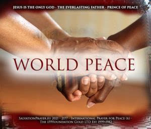 International Prayer for Peace - Prayers for Peace – Prayer for World Peace - Christians for ...