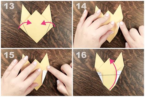 Origami Finger Puppet Tutorial