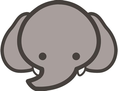 Elephant Head Clipart