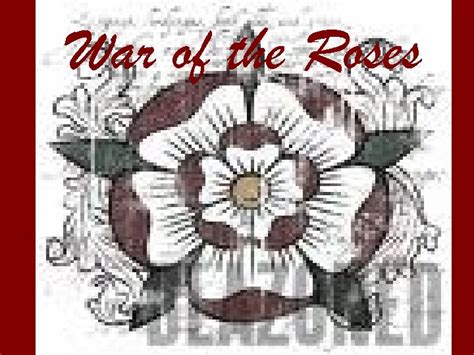 War of the Roses battle timeline