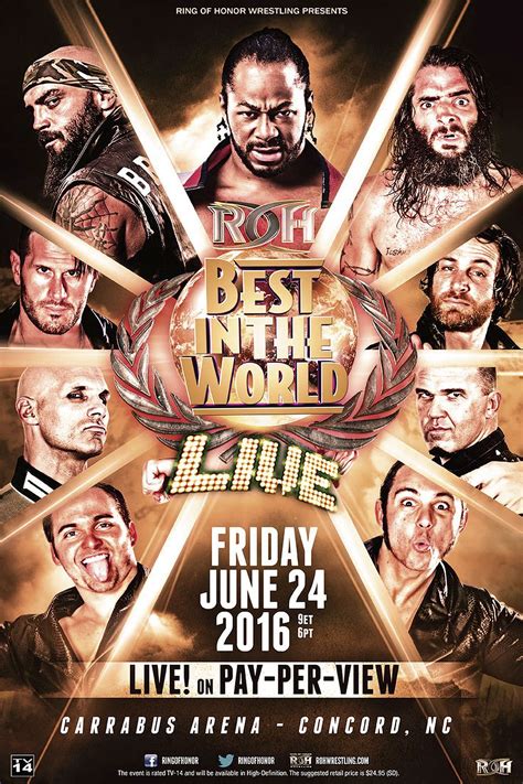 ROH: Best In The World (2016) - Posters — The Movie Database (TMDB)