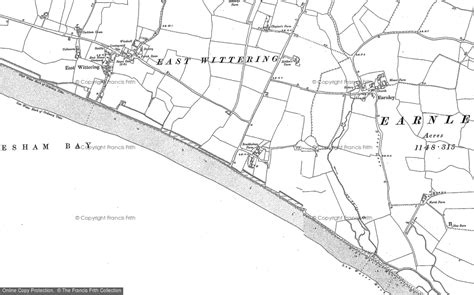 Old Maps of East Wittering, Sussex - Francis Frith