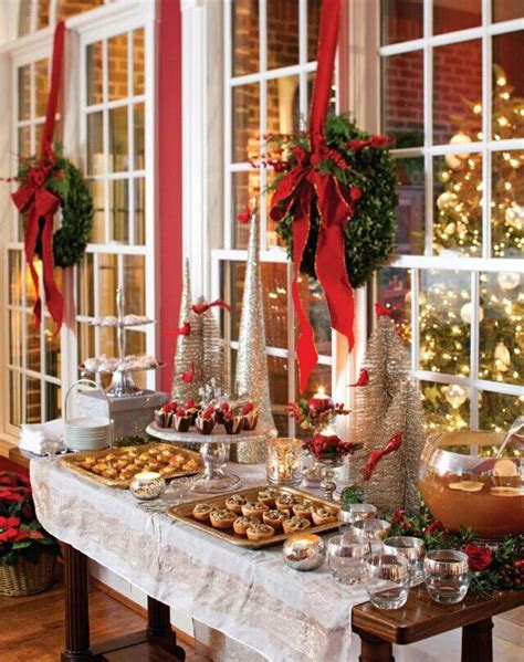 Christmas Buffet Decoration Ideas