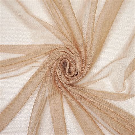 Silk Tulle - Nude - Gala Fabrics