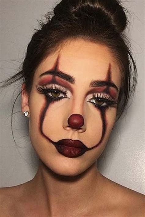 Maquiagem de Pennywise para Halloween | Maquillaje de halloween bonito ...