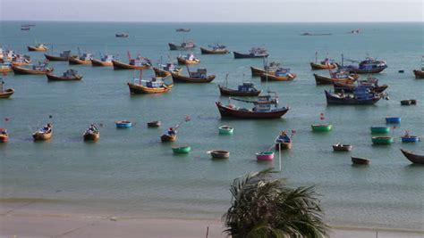 Vietnamese Fishing Village Stock Footage Video (100% Royalty-free ...