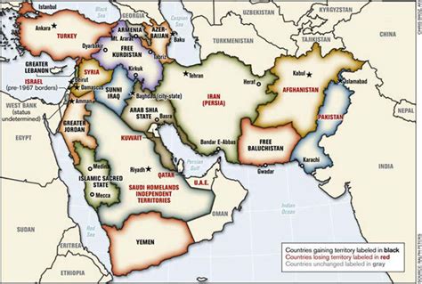 Assignment 1. Curious maps of the Middle East