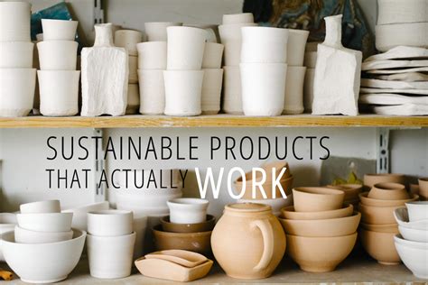 Sustainable products that actually work