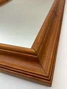20x34" Wood Framed Mirror Bedroom Bar Dining Room - Bartkus Auctioneers