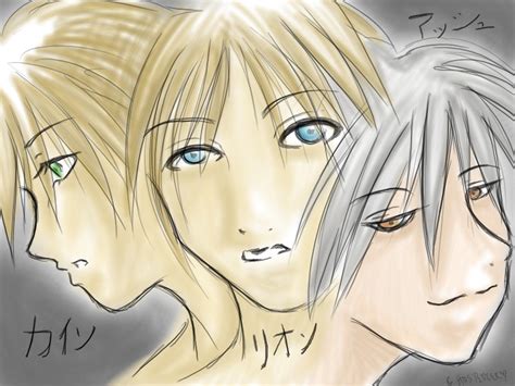 Galerians: Rion, Cain, and Ash by chostett on DeviantArt