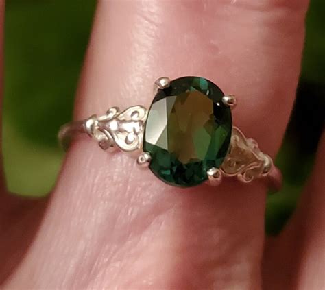 Alexandrite Color Change Ring Watch Whole Video for Colors - Etsy