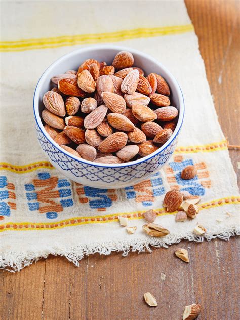 Simple roasted salted almonds | Recipe