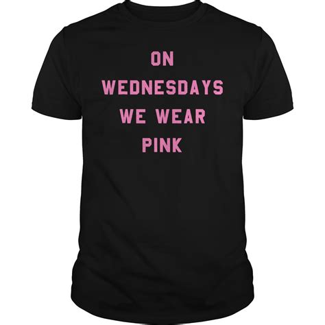 On wednesdays we wear pink shirt - Kutee Boutique