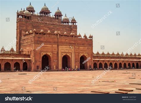 Fatehpur Sikri Courtyard Palace Tombs Stock Photo 153977507 | Shutterstock