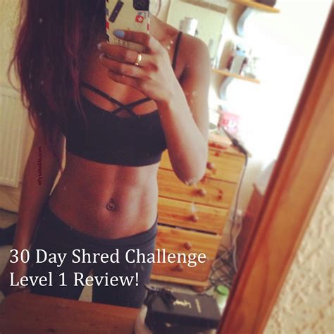 30 Day Shred Challenge: Level 1 Review