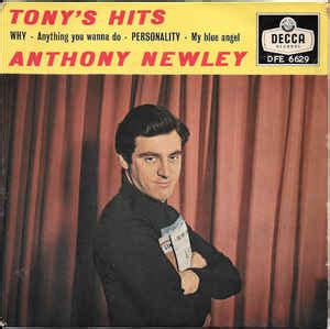 Anthony Newley - Tony's Hits | Releases | Discogs