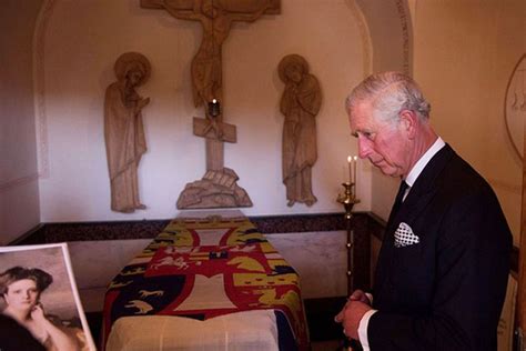 Prince Charles Visits His Grandmother's Grave in Israel