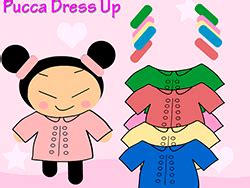 Pucca Dressup Game - Play online at Y8.com